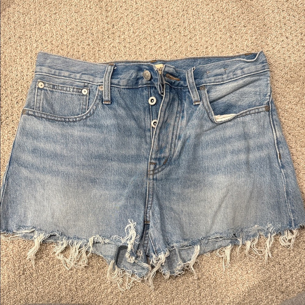 Madewell Relaxed Denim Jean Shorts